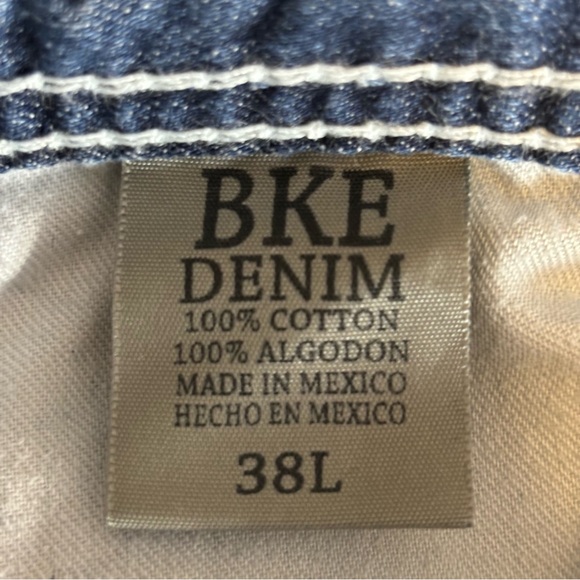 BKE Tyler Straight Jeans Size 38 Long 38x32 Mens - Picture 5 of 8